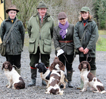 Killian Lynch, Mr Gerald O’ Donoghue, Mary and Josh Lynch